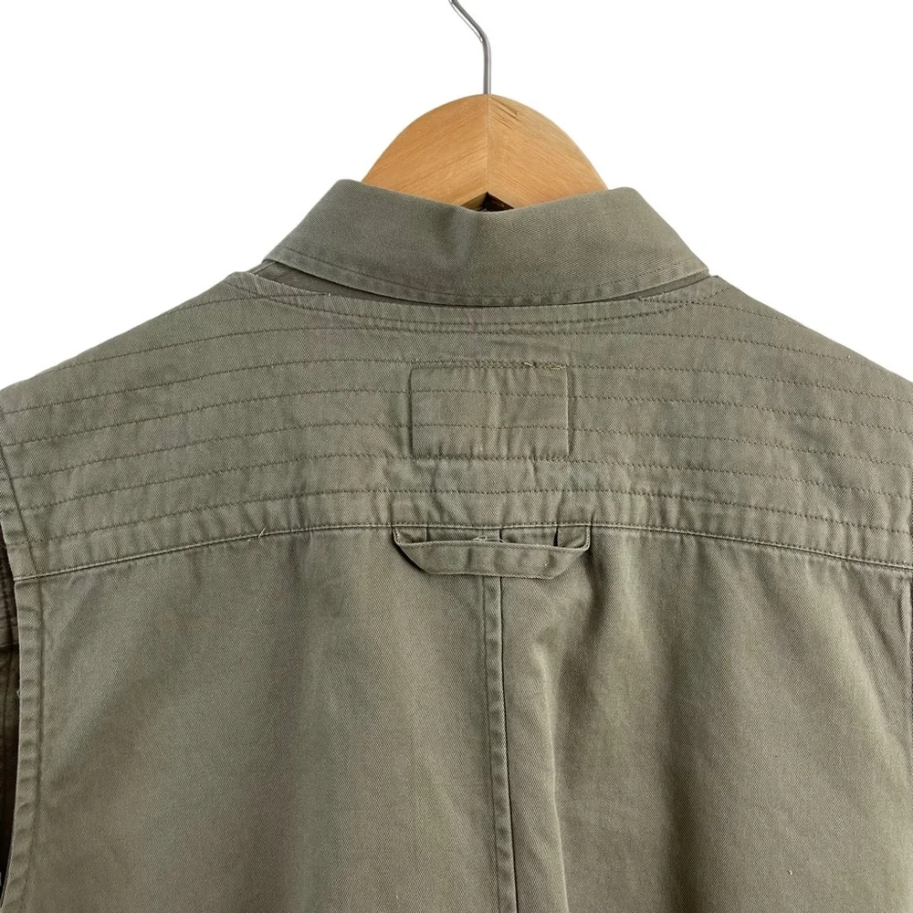 Lauren Ralph Lauren 2 Piece Cotton Utility Jacket Size Medium - Picture 6 of 17